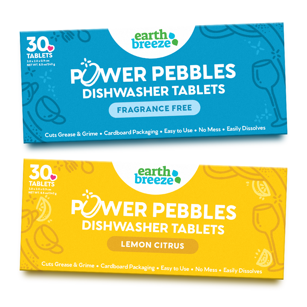 Power Pebbles - Dishwasher Tablets – Earth Breeze